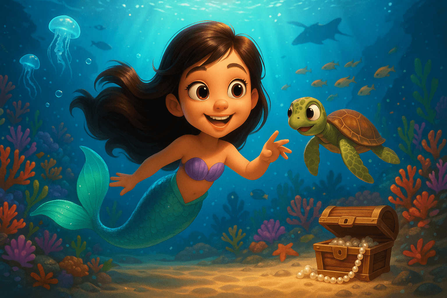 Underwater Mermaid Adventure